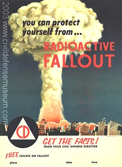 You Can Protect Yourself From Radioactive Fallout Poster